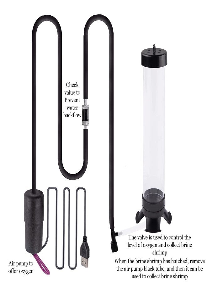 NestBasics Brine Shrimp Hatchery Kit - Artemia Eggs Incubator - Image 3
